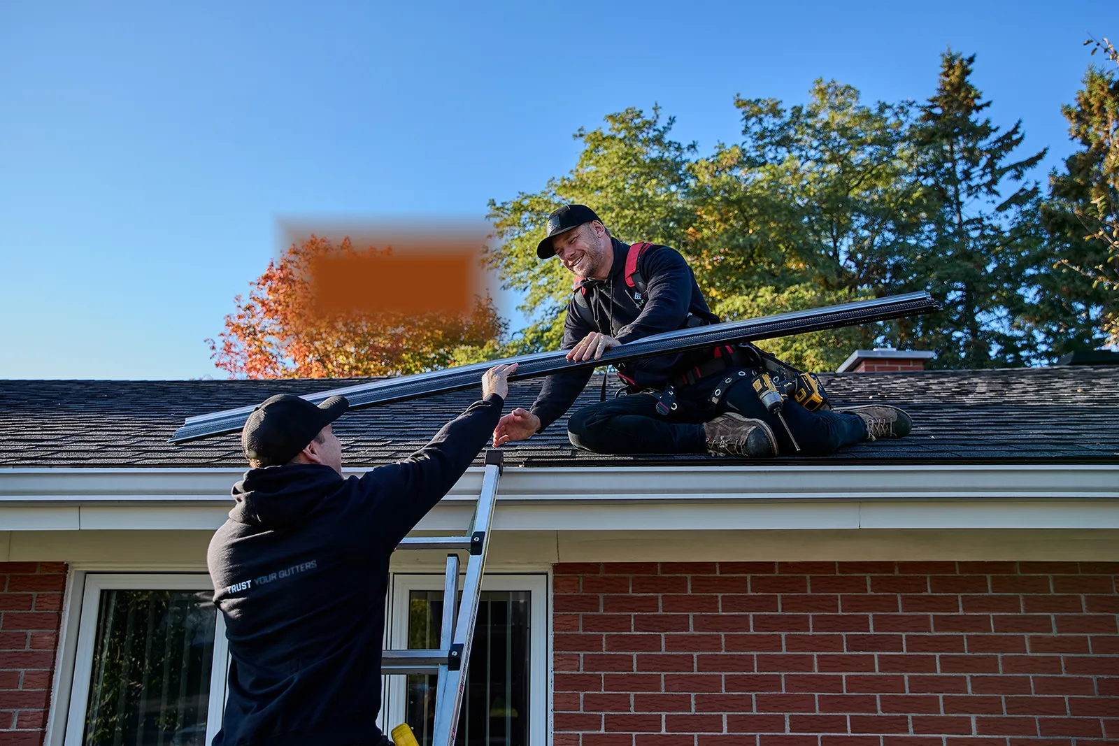 Seamless gutter run near Durango — Sunshine Gutters, Durango, CO